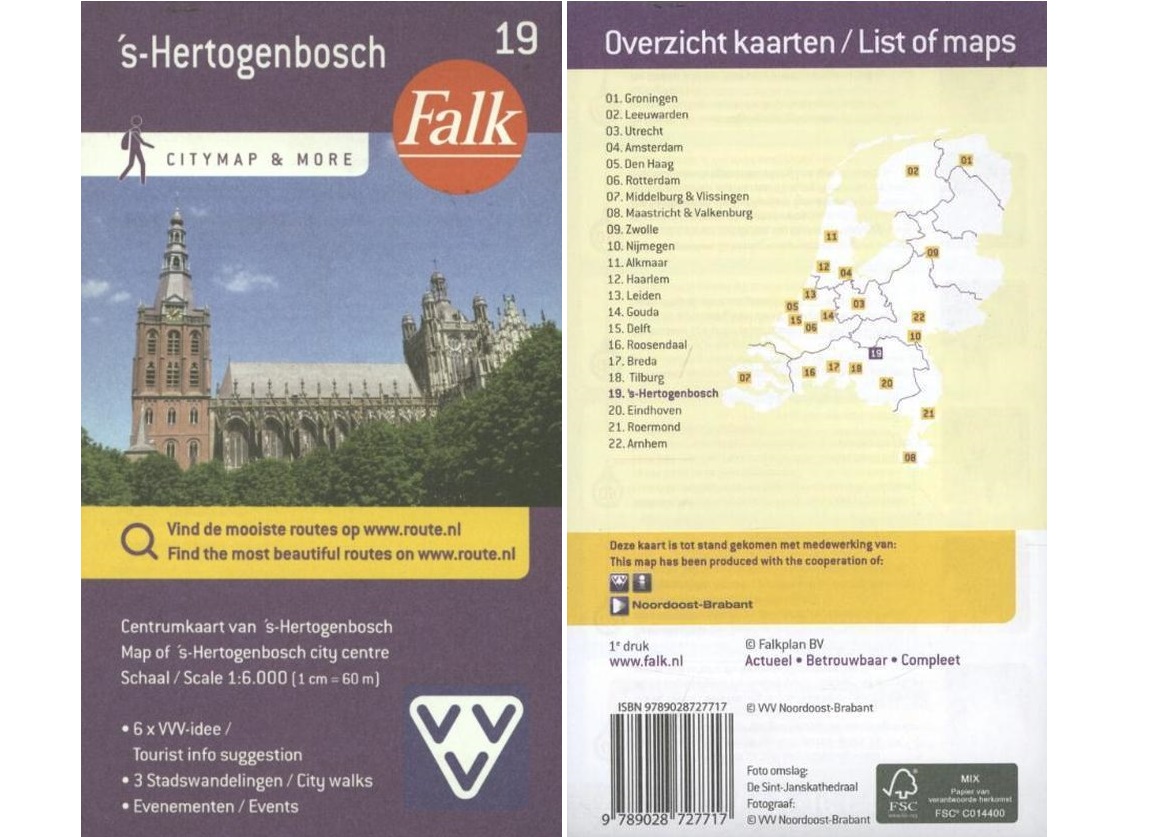 Falk citymap & more 19 - S Hertogenbosch
